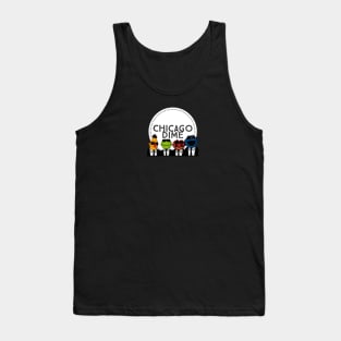 Chicago Dime Logo Doppelgangers Tank Top